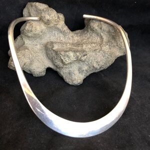 Hayner Rare Sterling Silver 50's Mid Century Modern Choker